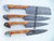 Custom Damascus 4 Pieces Chef Set