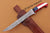 US Flag Handle Damascus Fillet Knife