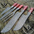 Custom Forge Damascus 5 Pieces Kitchen Chef Knives Set