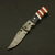 (Texas Flag) Handmade Personalized Damascus Pocket Knife