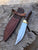 Custom Handmade Handcrafted Hunting Knife Bushcraft Knive