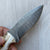 CUSTOM DAMASCUS Hunting Knife Stag Horn Handle - Camping Knife - Damascus Steel Knife -Damascus Bushcraft Knife