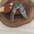 DAMASCUS STEEL POCKET KNIFE