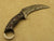 Combo Of 4: Handmade Single Edge Damascus Steel Karambit