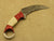 Combo Of 4: Handmade Single Edge Damascus Steel Karambit