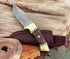 9" Damascus Steel Skinning Knife