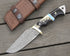 Handmade Damascus Steel Hunting Knife