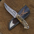 ( EDGE ) Handmade Damascus Steel Hunting Knife