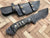 Handmade Black Coated J2 Steel Tracker knife