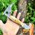 Damascus Steel Tactical Hunting combat Karambit FIX BLADE KNIFE