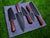 5 Pieces Custom Hand Forged J2 Steel Kitchen Chef Knives Set