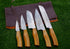 5 Pieces Custom Handmade Damascus Steel Kitchen Chef Knives Set