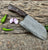 Raindrop Damascus Steel Full Tang Kitchen Chopper