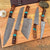 Handmade Damascus Steel 5Pieces Kitchen Chef Knives Set