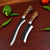 Custom Hand Forge J2 Steel 8 Pieces Kitchen Chef Knives Set