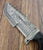 Custom Handmade Damascus Steel Tracker Knife