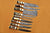 Custom Handmade Damascus 9 Pieces Kitchen Chef Knives Set